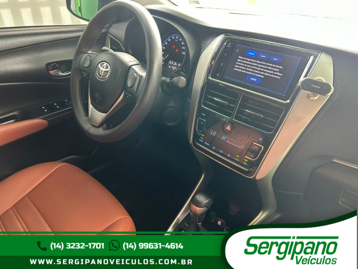 TOYOTA Yaris Sedan 1.5 16V 4P FLEX XL PLUS CONNECT MULTIDRIVE AUTOMÁTICO CVT