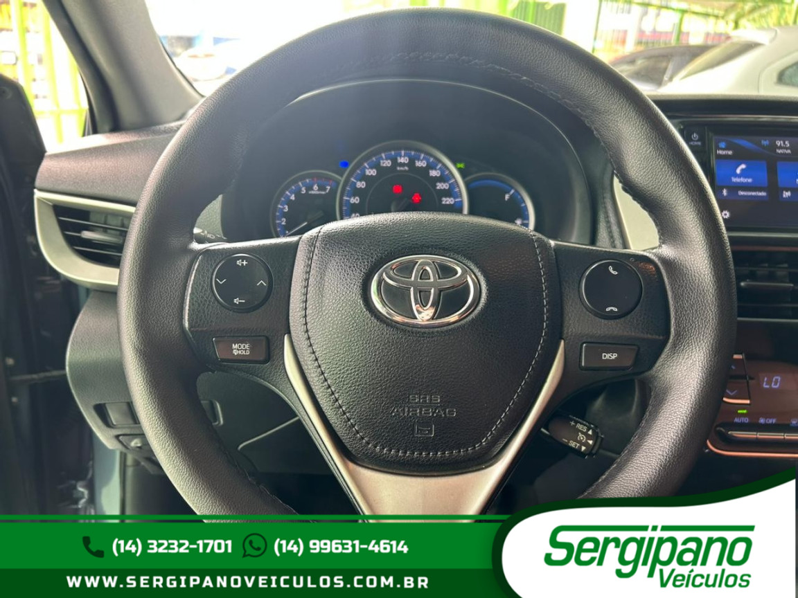TOYOTA Yaris Sedan 1.5 16V 4P FLEX XL PLUS CONNECT MULTIDRIVE AUTOMÁTICO CVT