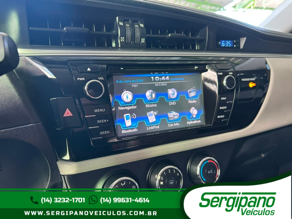TOYOTA Corolla 1.8 16V 4P GLI FLEX AUTOMÁTICO