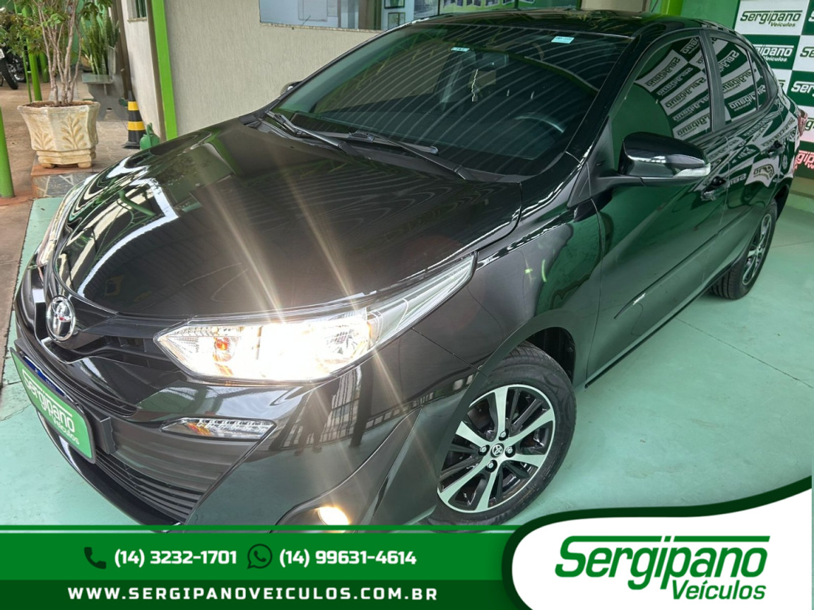 TOYOTA Yaris Sedan 1.5 16V 4P FLEX XL MULTIDRIVE AUTOMÁTICO CVT