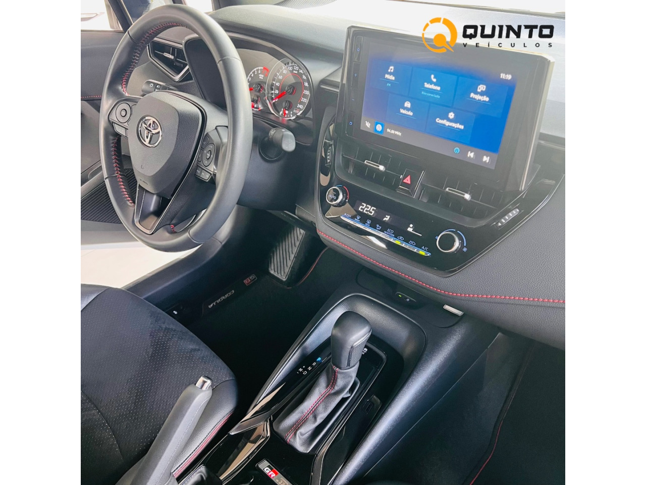 Corolla 2.0 16V 4P VVT-IE FLEX GR-S DIRECT SHIFT AUTOMÁTICO CVT