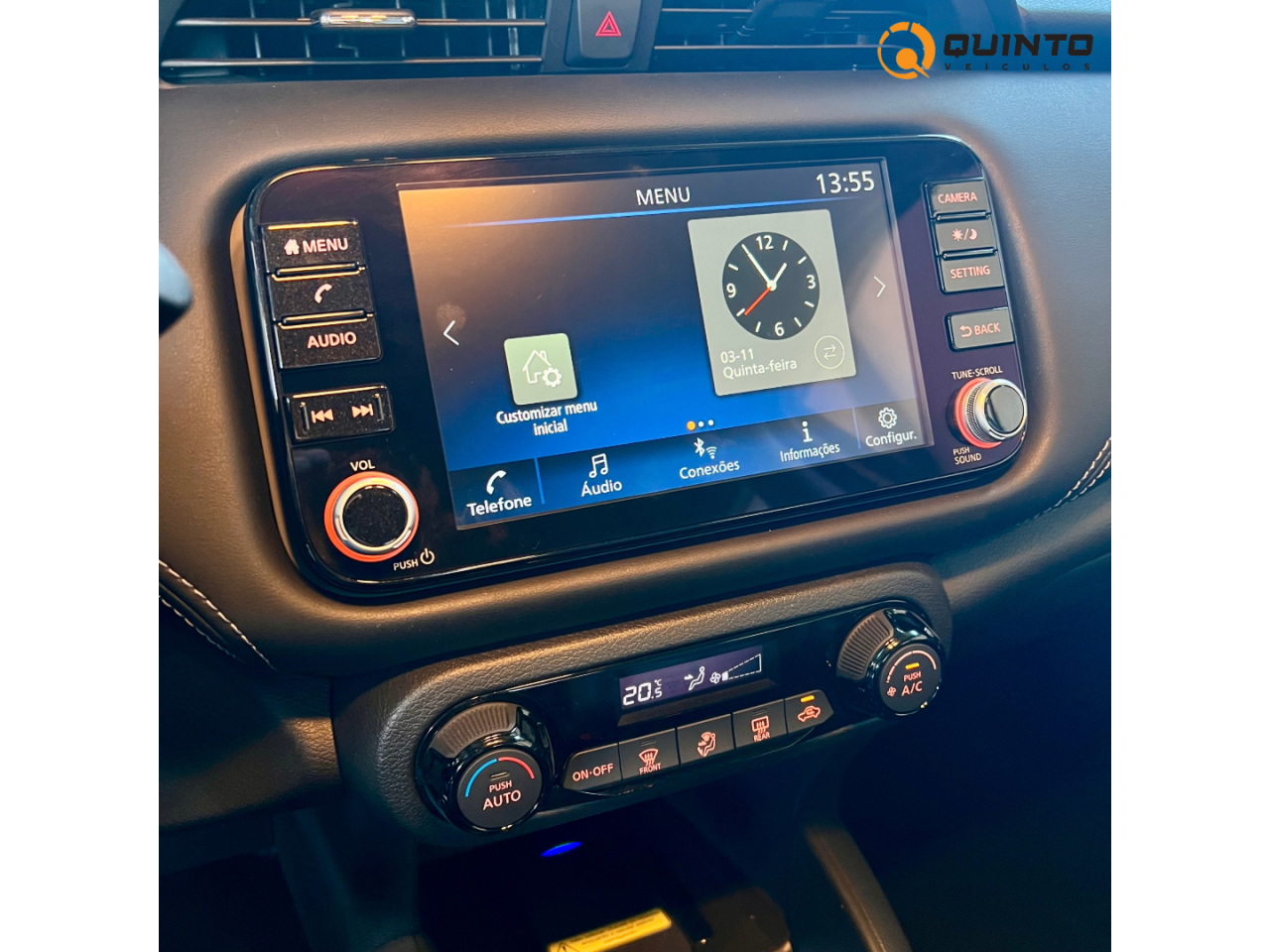 Kicks 1.6 16V 4P FLEXSTART EXCLUSIVE XTRONIC AUTOMÁTICO CVT