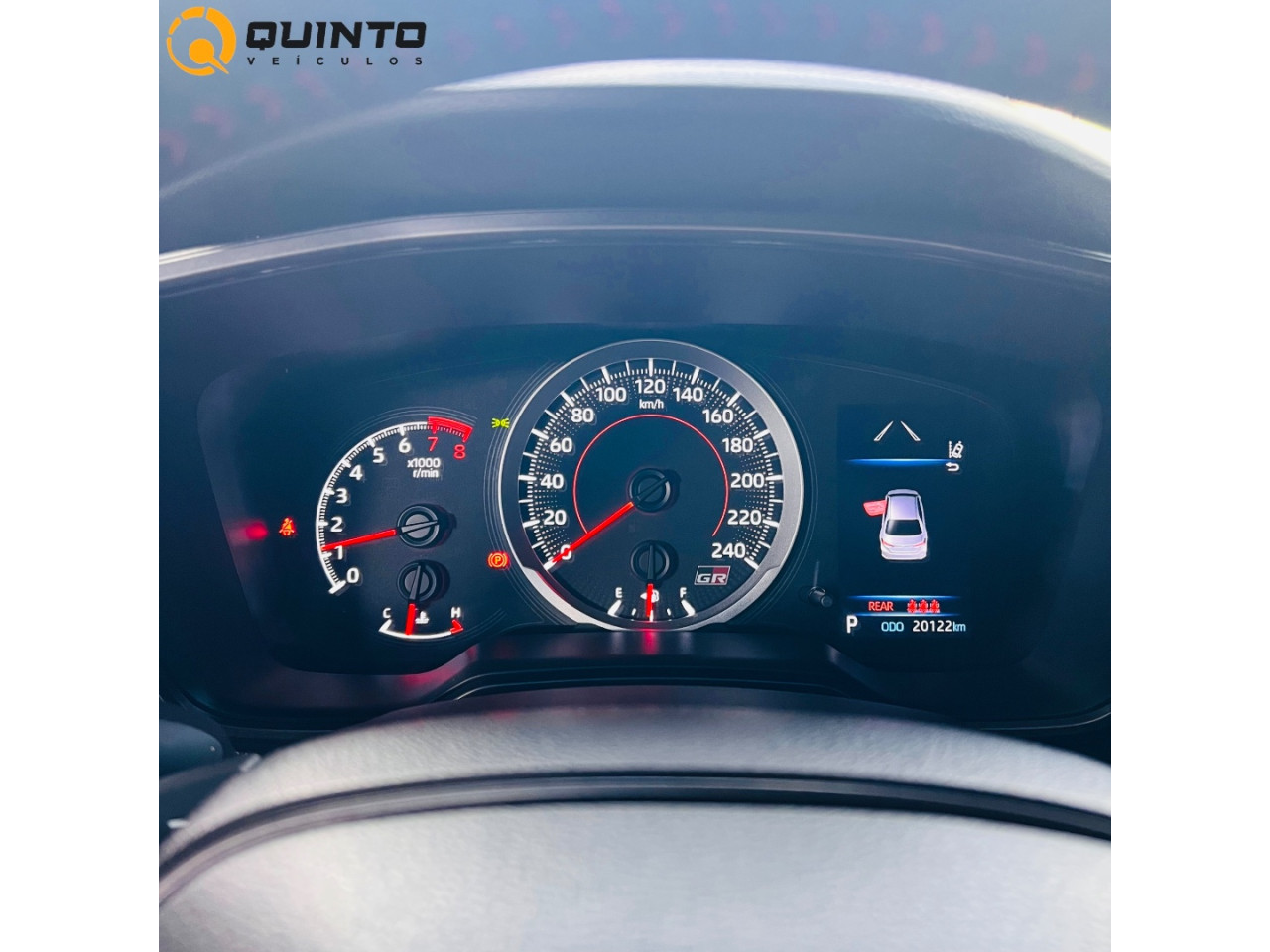 Corolla 2.0 16V 4P VVT-IE FLEX GR-S DIRECT SHIFT AUTOMÁTICO CVT
