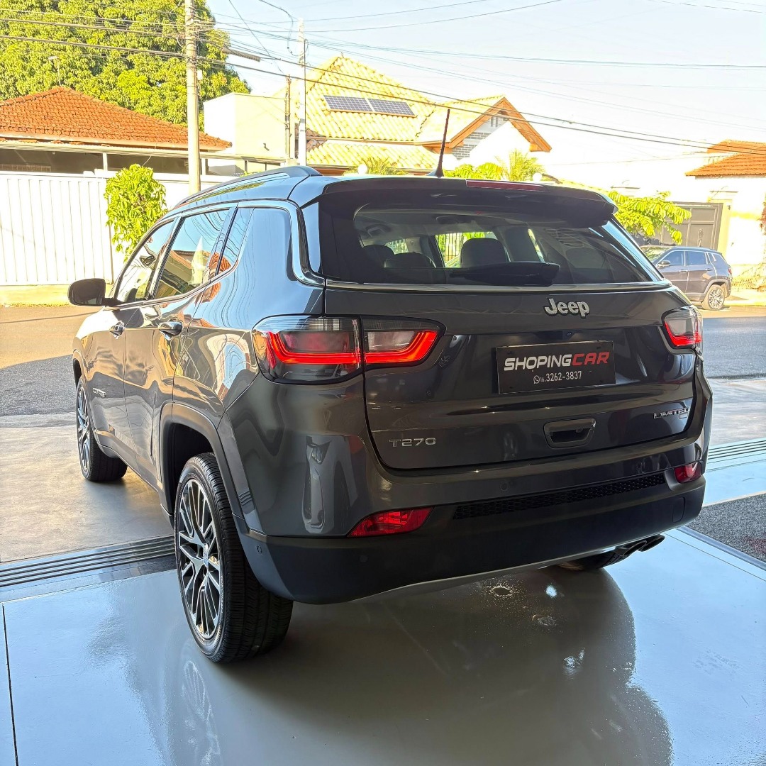 JEEP Compass 1.3 16V 4P FLEX LIMITED T270 TURBO AUTOMÁTICO