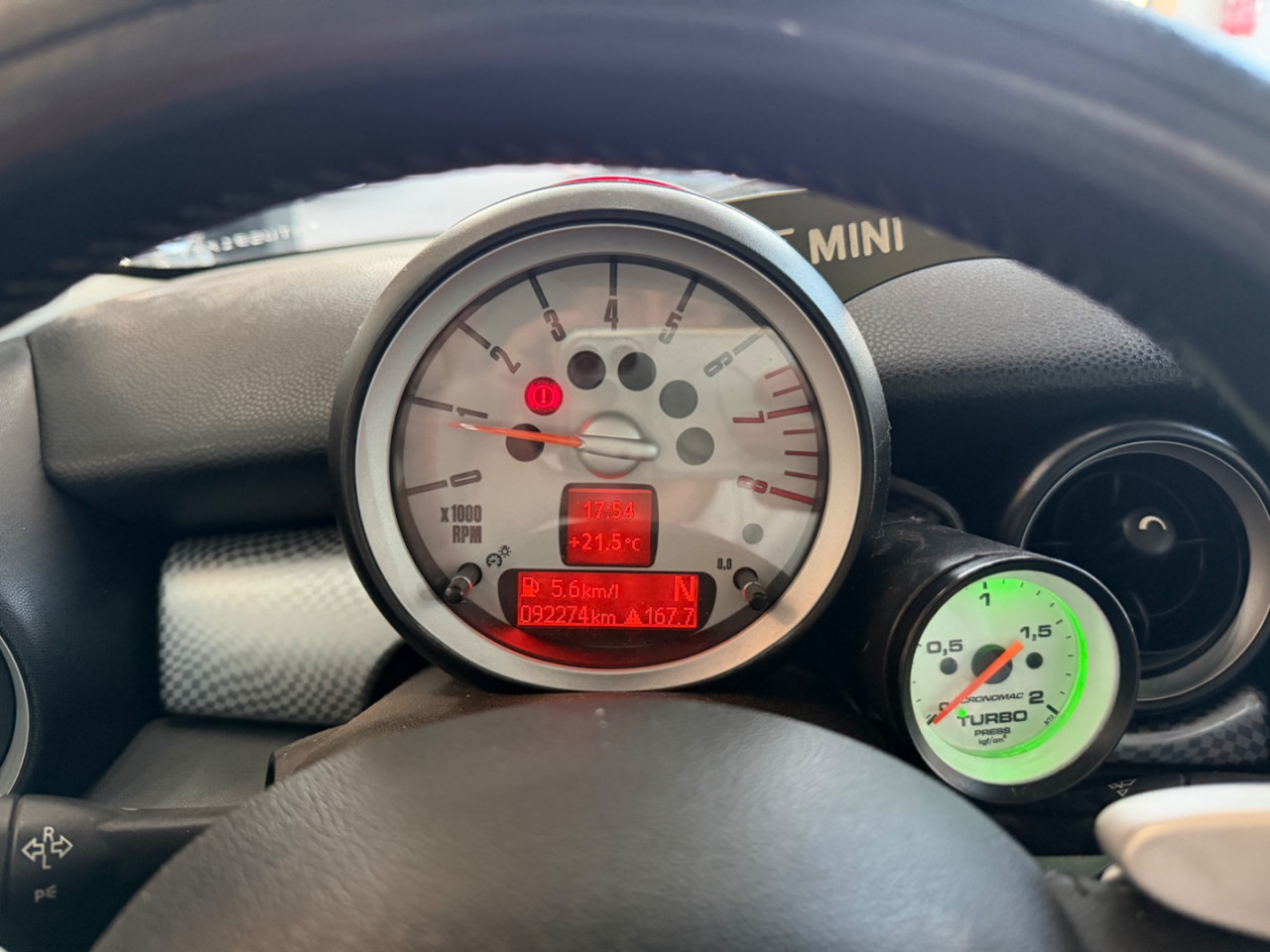 MINI Cooper 1.6 16V S TURBO AUTOMÁTICO
