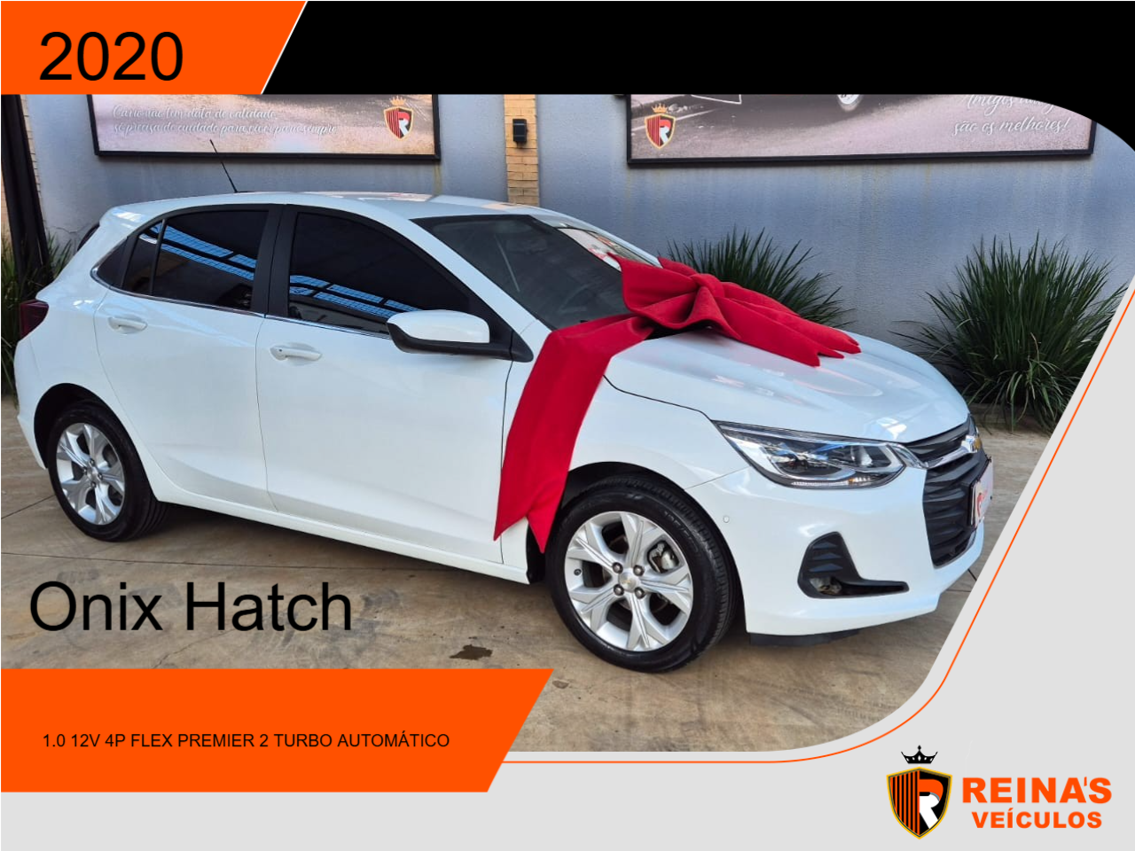 Onix Hatch 1.0 12V 4P FLEX PREMIER 2 TURBO AUTOMÁTICO