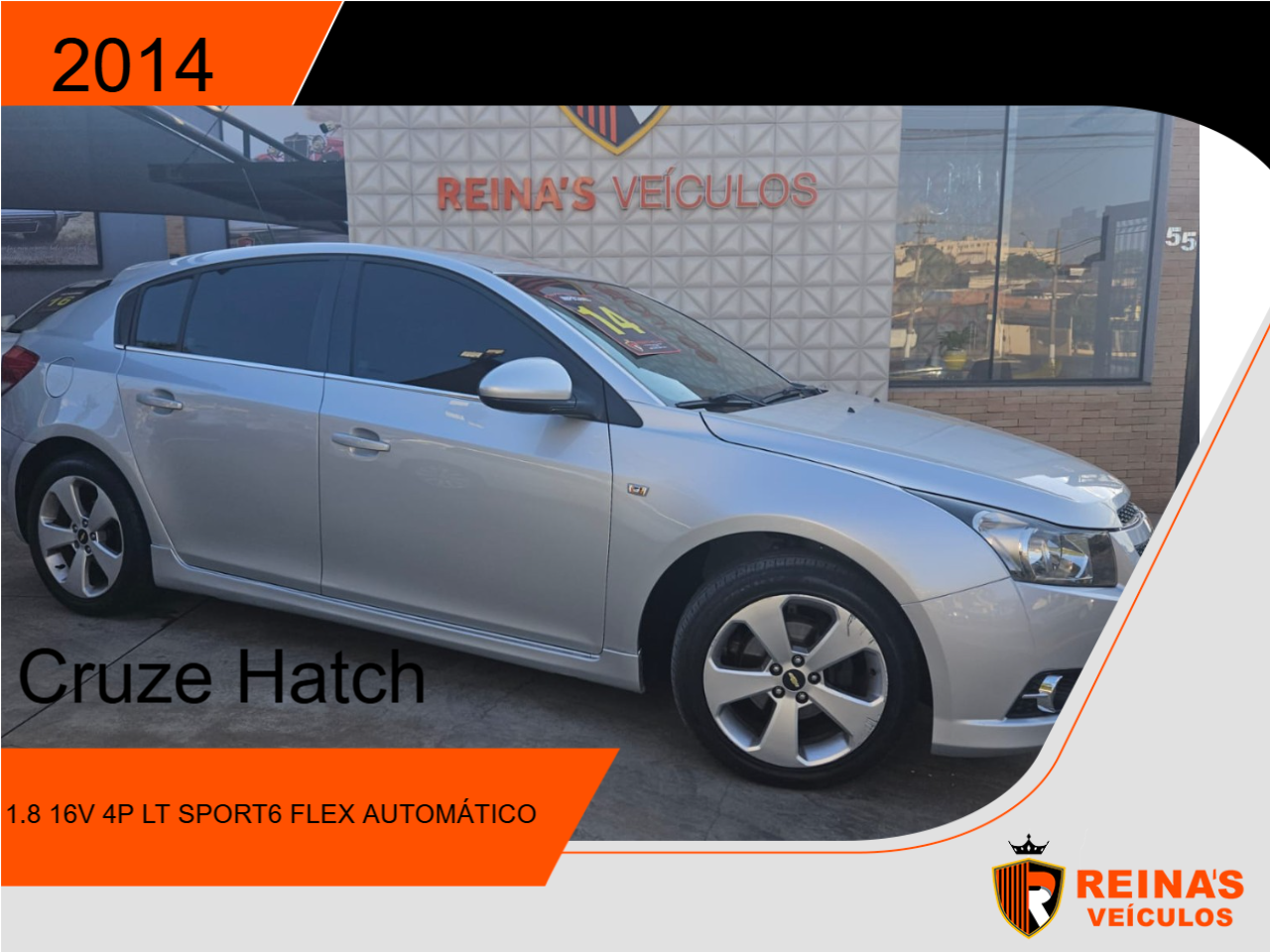 Cruze Hatch 1.8 16V 4P LT SPORT6 FLEX AUTOMÁTICO