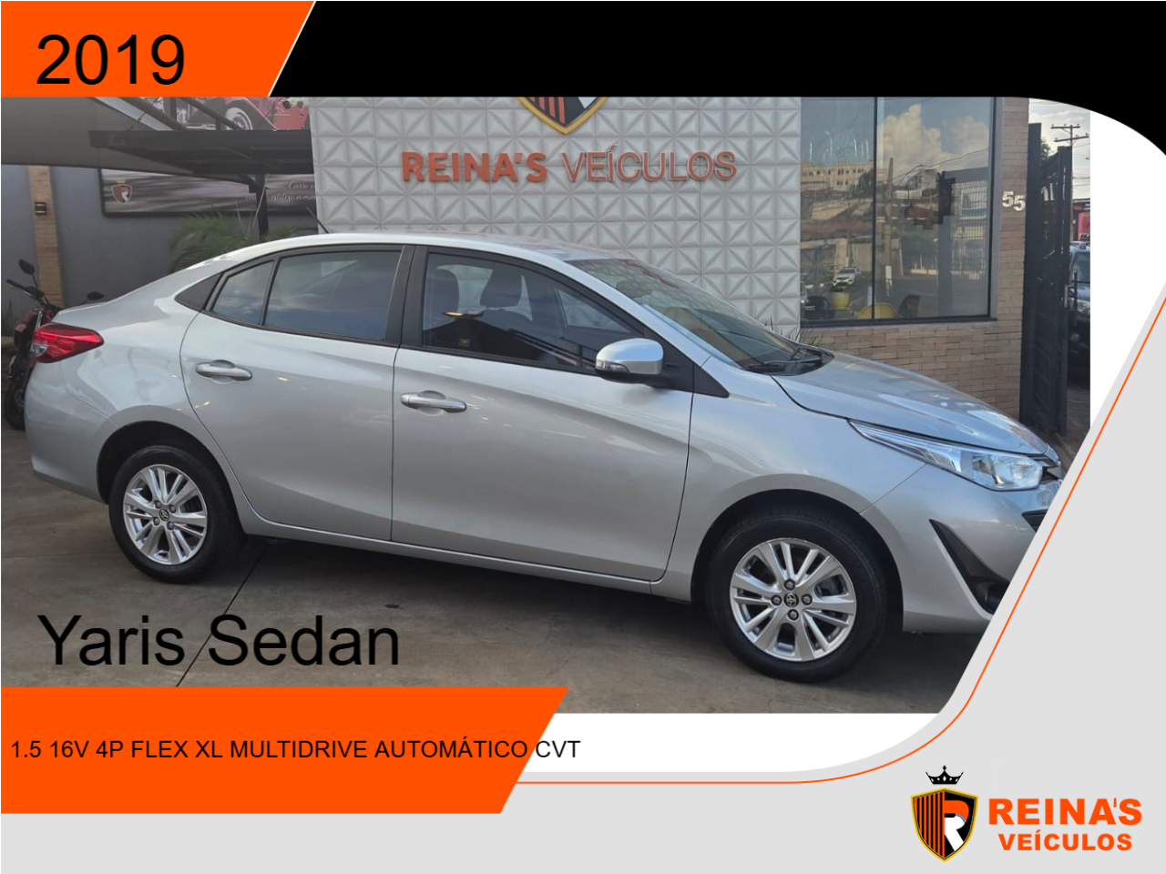 Yaris Sedan 1.5 16V 4P FLEX XL MULTIDRIVE AUTOMÁTICO CVT