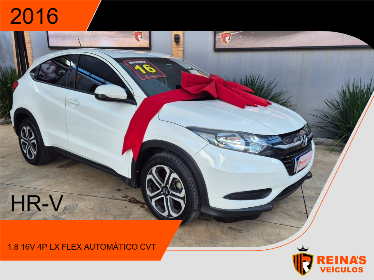HR-V 1.8 16V 4P LX FLEX AUTOMÁTICO CVT