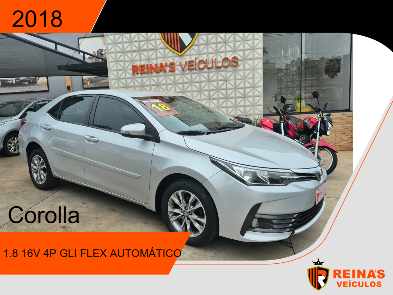 Corolla 1.8 16V 4P GLI FLEX AUTOMÁTICO
