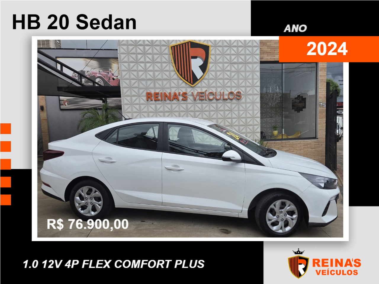 HB 20 Sedan 1.0 12V 4P FLEX COMFORT PLUS
