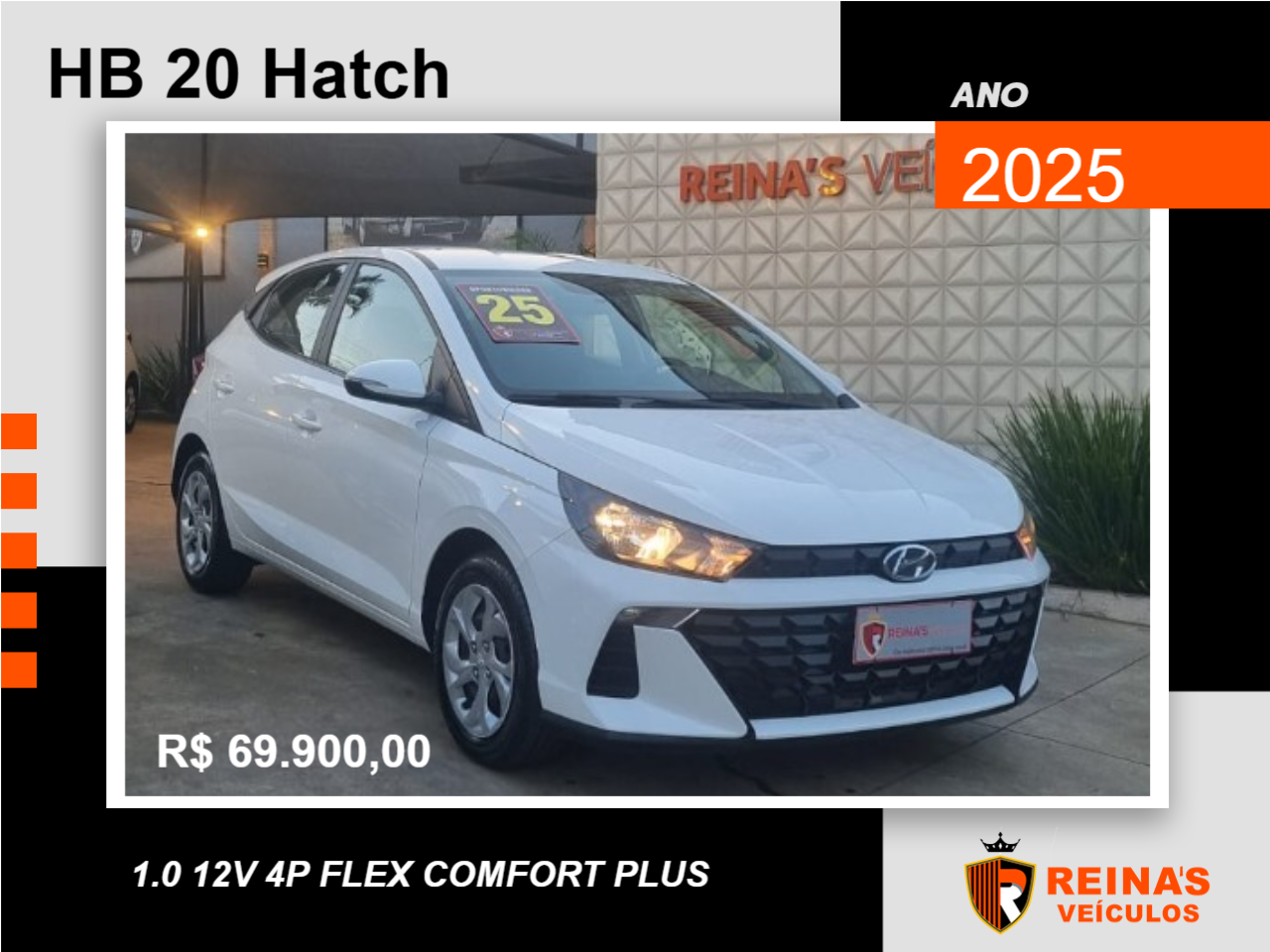 HB 20 Hatch 1.0 12V 4P FLEX COMFORT PLUS