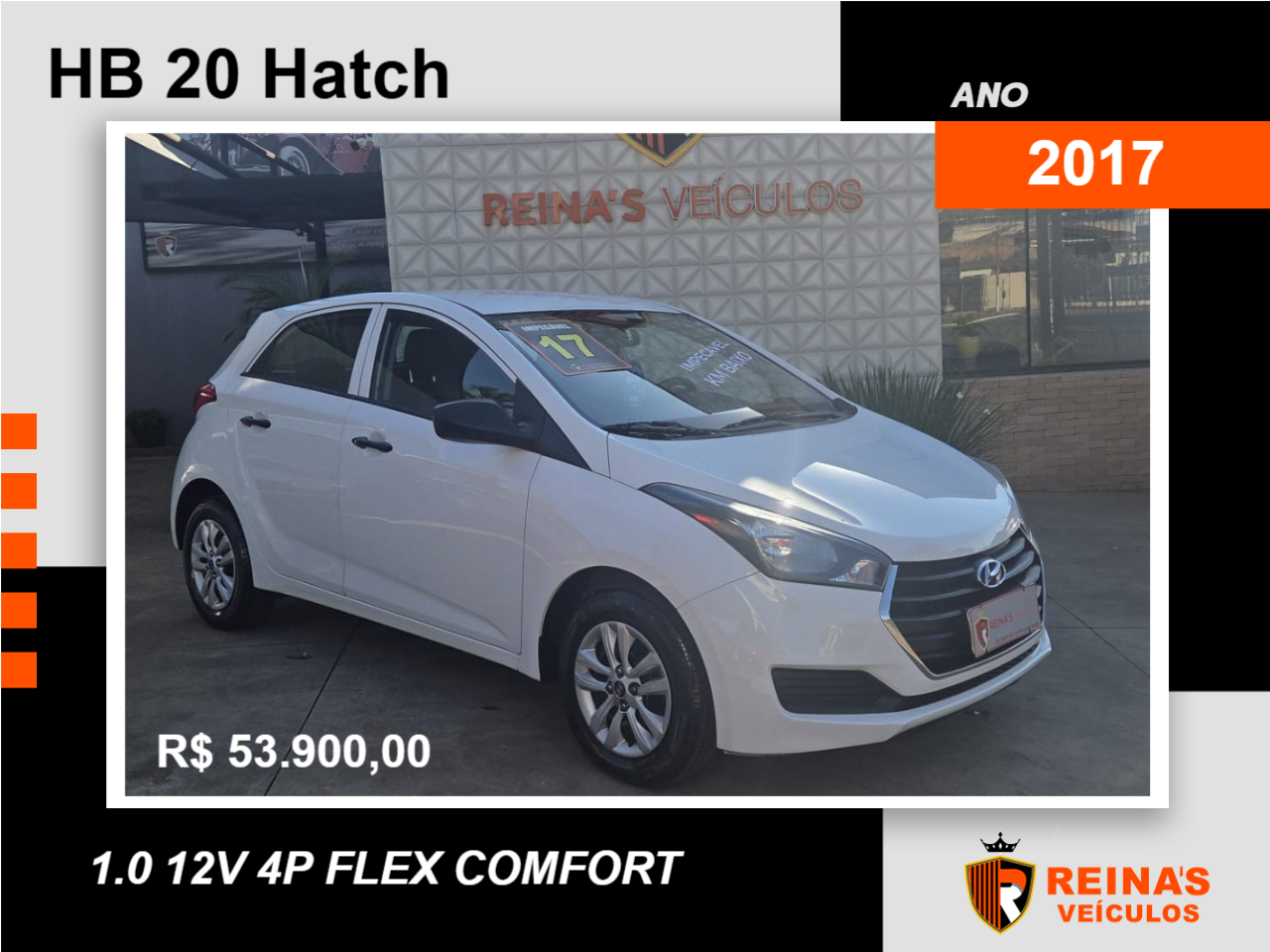 HB 20 Hatch 1.0 12V 4P FLEX COMFORT