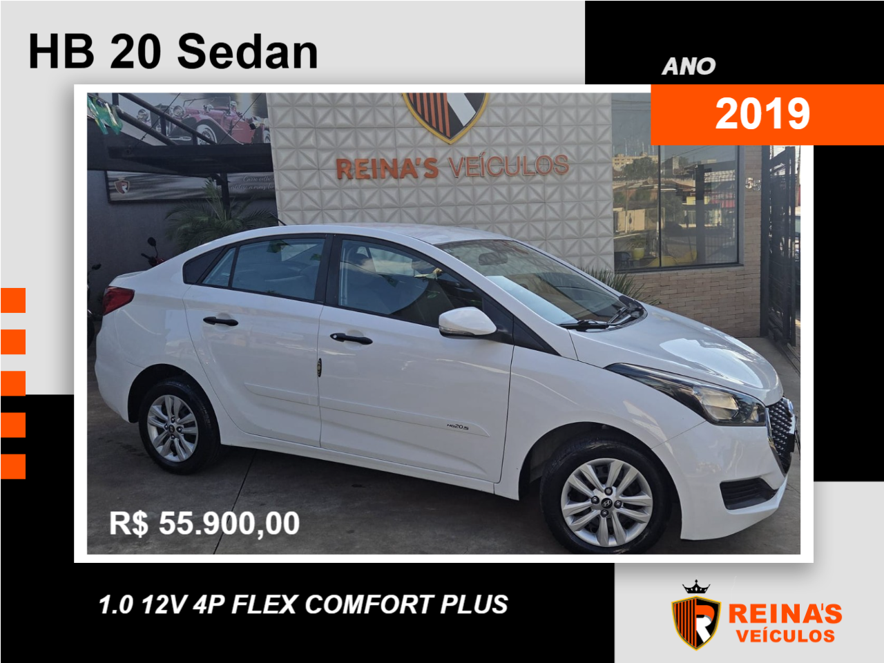 HB 20 Sedan 1.0 12V 4P FLEX COMFORT PLUS
