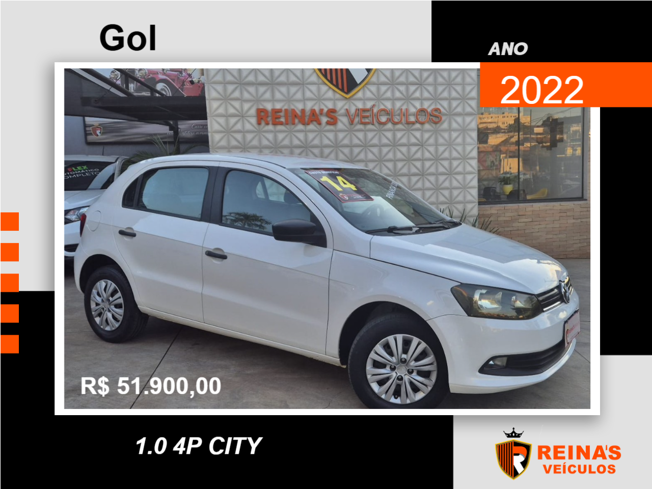 Gol 1.0 4P CITY