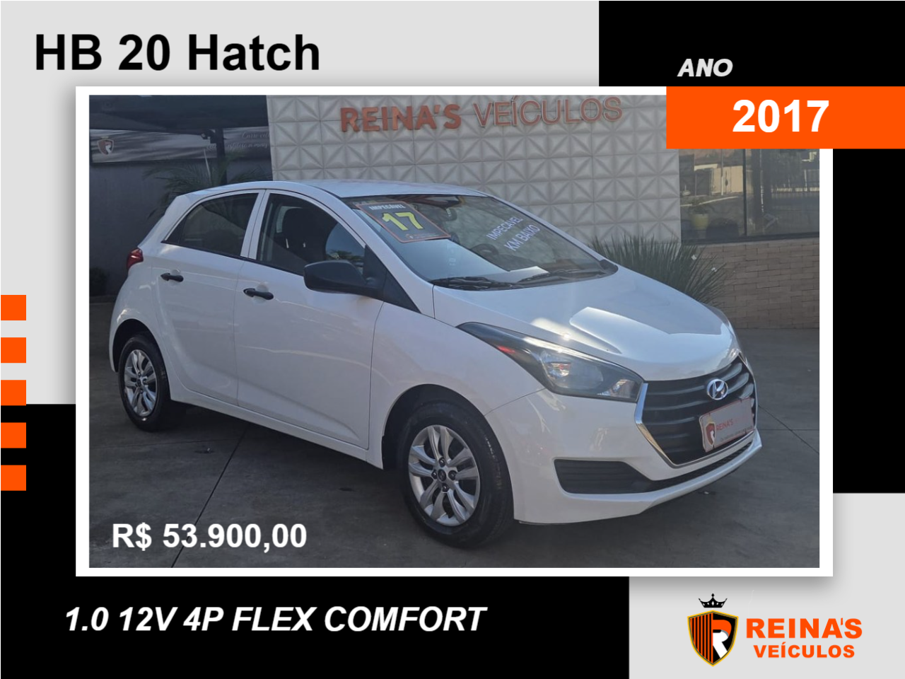 HB 20 Hatch 1.0 12V 4P FLEX COMFORT