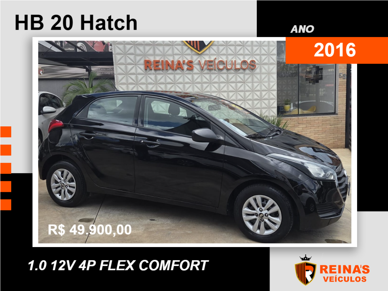 HB 20 Hatch 1.0 12V 4P FLEX COMFORT