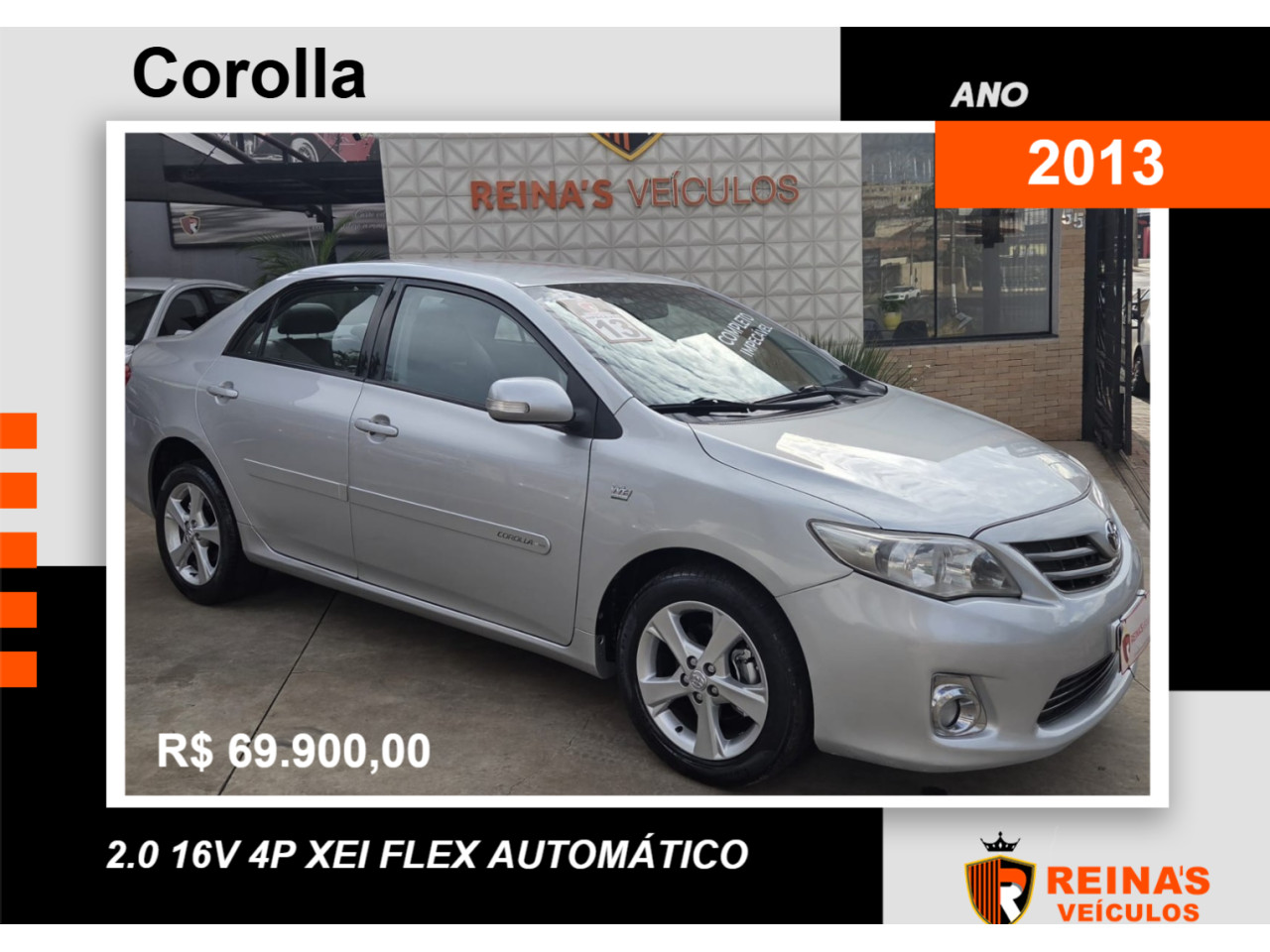 Corolla 2.0 16V 4P XEI FLEX AUTOMÁTICO