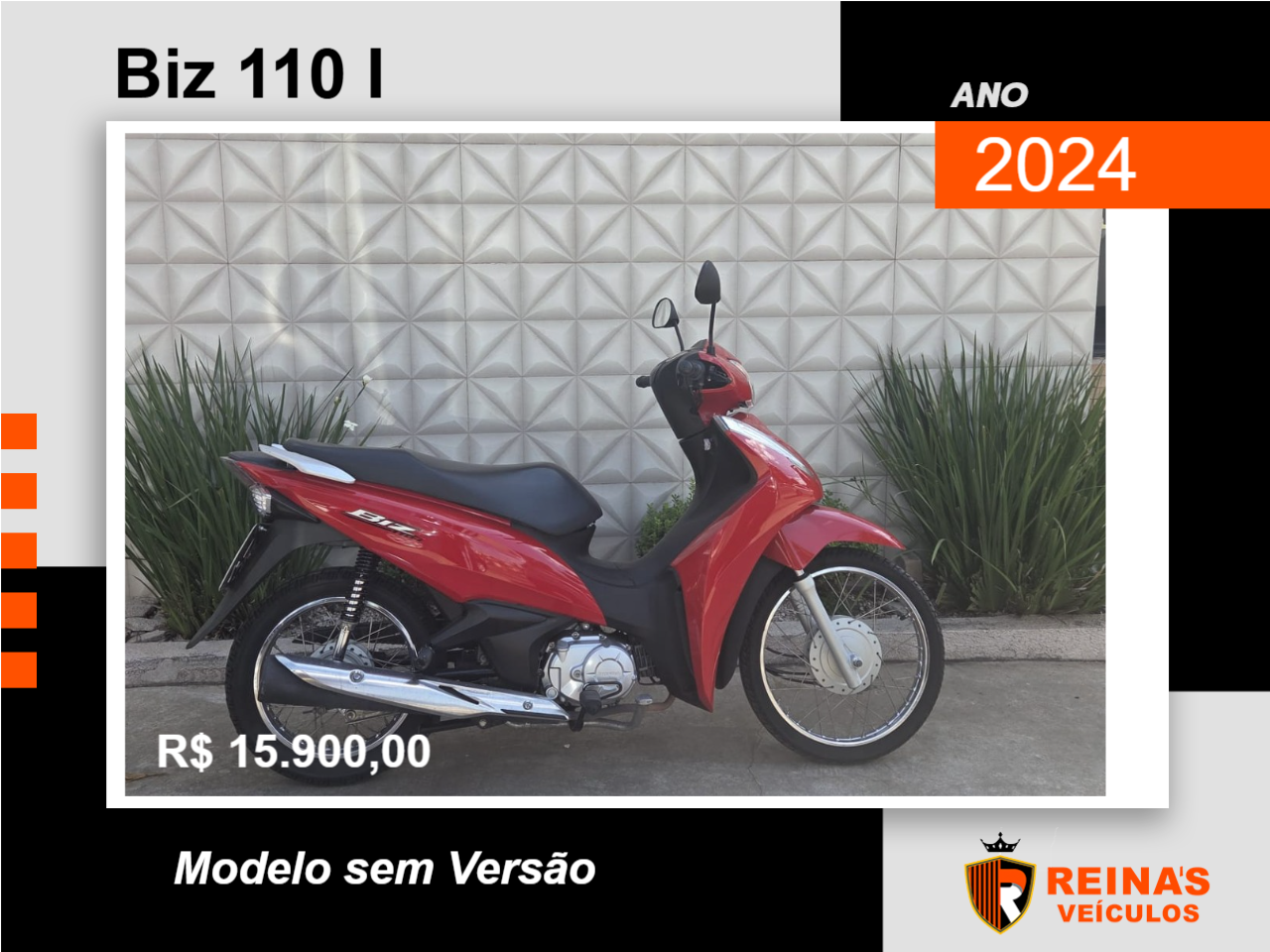 Biz 110 I Modelo sem Versão