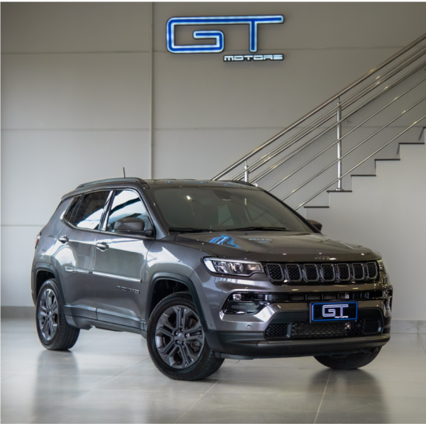 Compass 1.3 16V 4P FLEX LONGITUDE 80 ANOS T270 TURBO AUTOMÁTICO