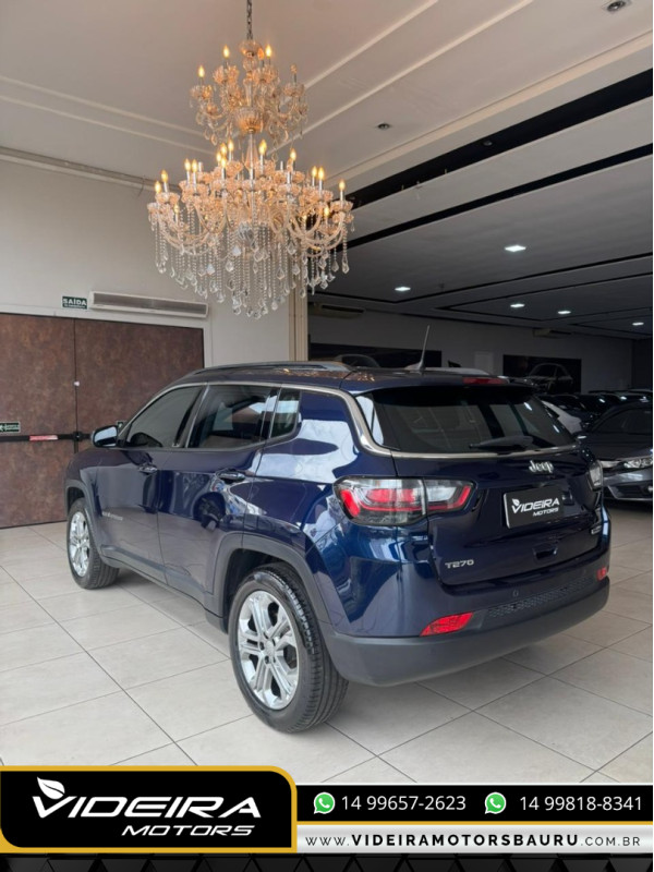 Compass 1.3 16V 4P FLEX LONGITUDE 80 ANOS T270 TURBO AUTOMÁTICO