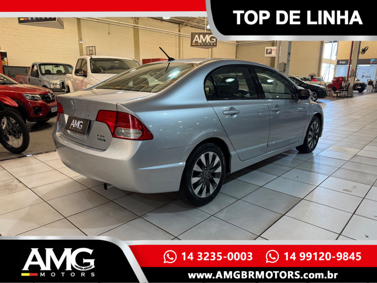 Civic 1.8 16V 4P FLEX LXL AUTOMÁTICO