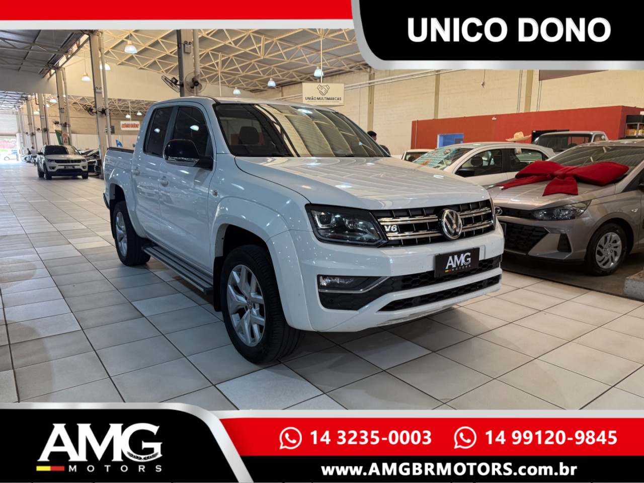 Amarok 3.0 V6 CABINE DUPLA HIGHLINE 4X4 TURBO INTERCOOLER AUTOMÁTICO