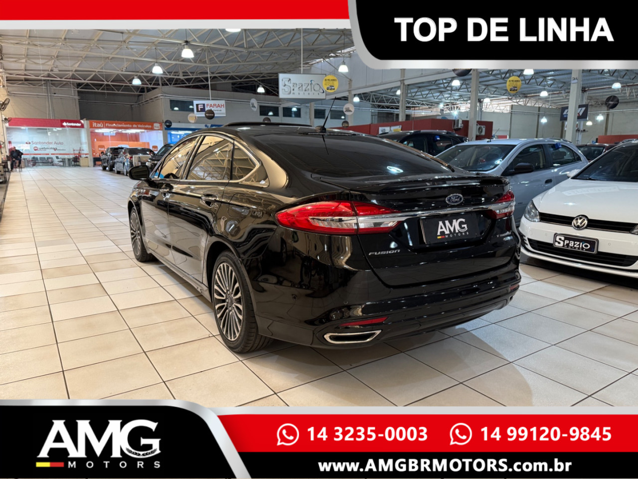 Fusion 2.0 16V 4P ECOBOOST TURBO TITANIUM AWD AUTOMÁTICO Fusion 2.0 16V 4P ECOBOOST TURBO TITANIUM AWD AUTOMÁTICO