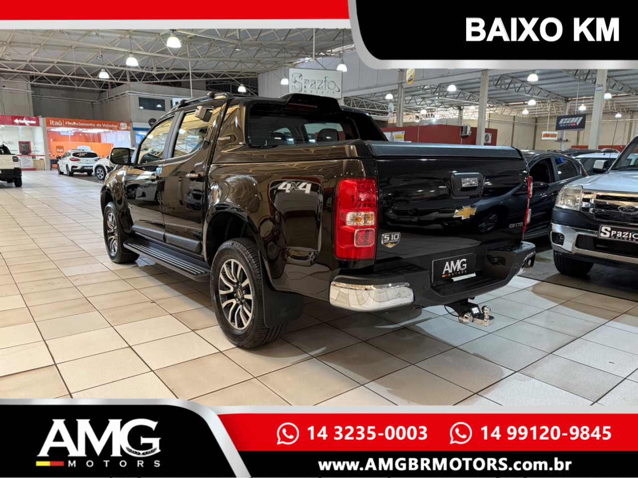 S10 2.8 12V HIGH COUNTRY CABINE DUPLA 4X4 TURBO DIESEL AUTOMÁTICO