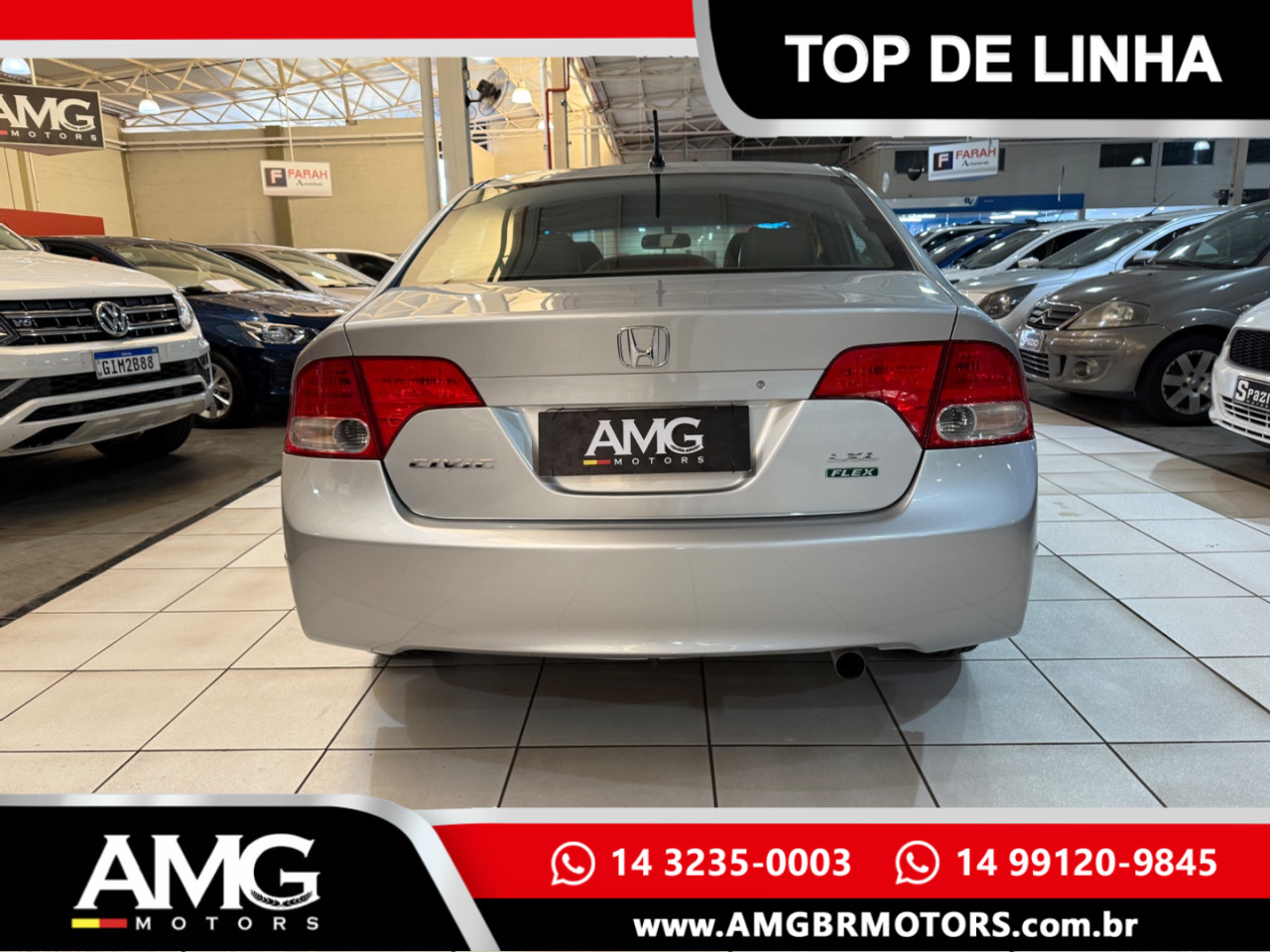 Civic 1.8 16V 4P FLEX LXL AUTOMÁTICO