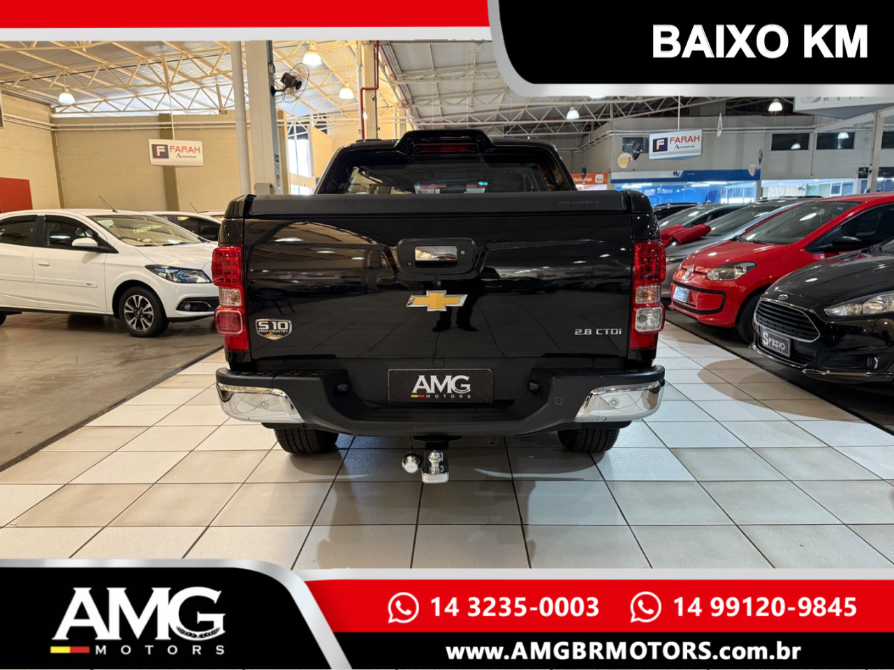 S10 2.8 12V HIGH COUNTRY CABINE DUPLA 4X4 TURBO DIESEL AUTOMÁTICO