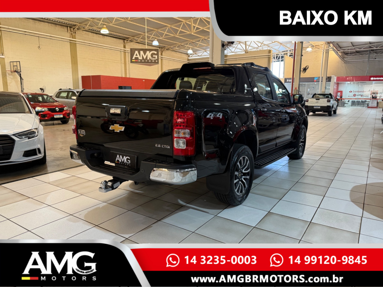 S10 2.8 12V HIGH COUNTRY CABINE DUPLA 4X4 TURBO DIESEL AUTOMÁTICO