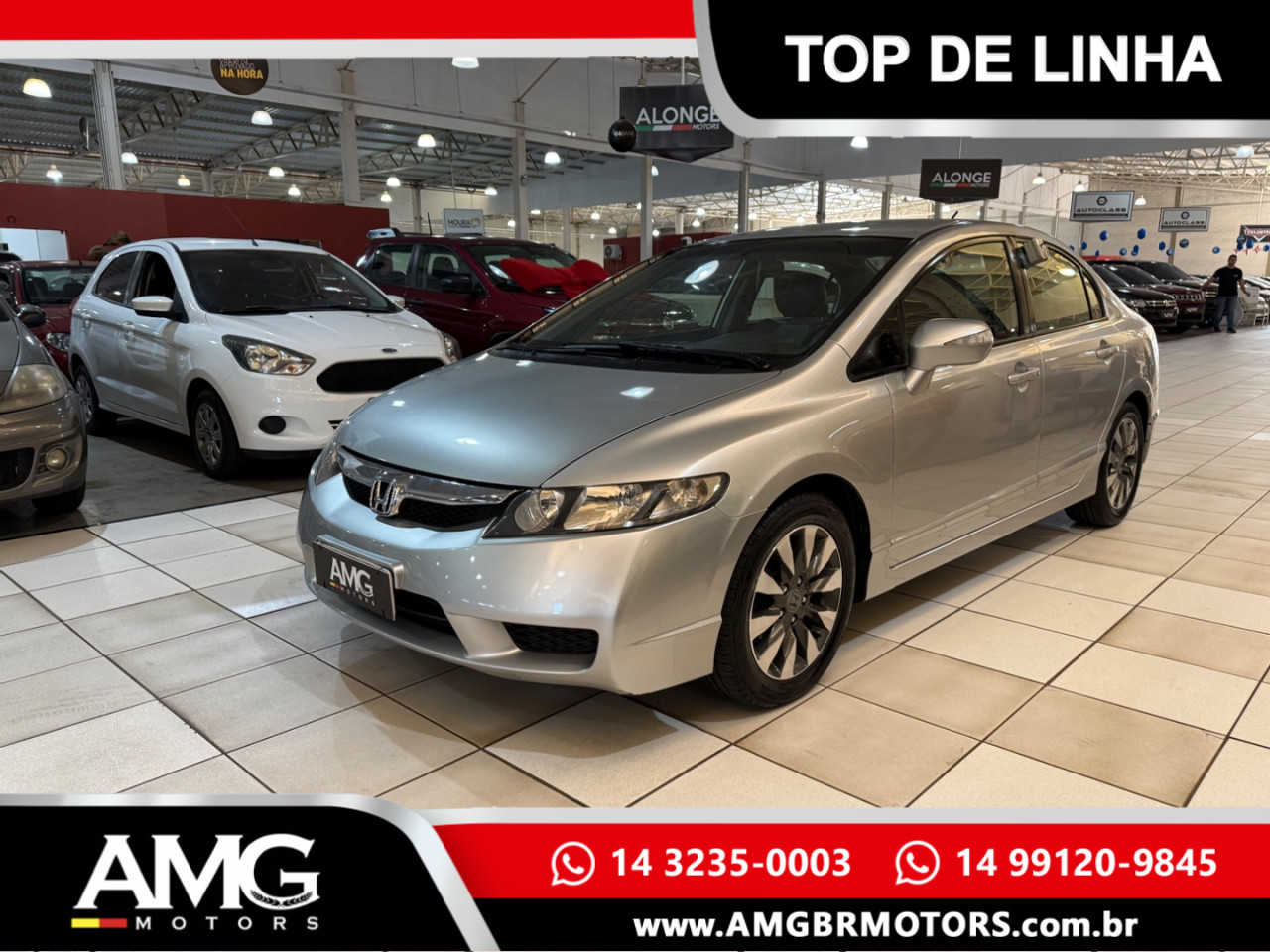 Civic 1.8 16V 4P FLEX LXL AUTOMÁTICO