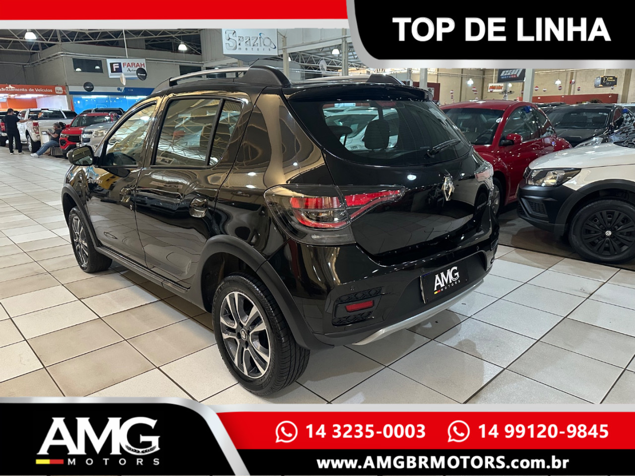 Sandero 1.6 16V 4P SCE FLEX STEPWAY ICONIC X-TRONIC AUTOMÁTICO CVT