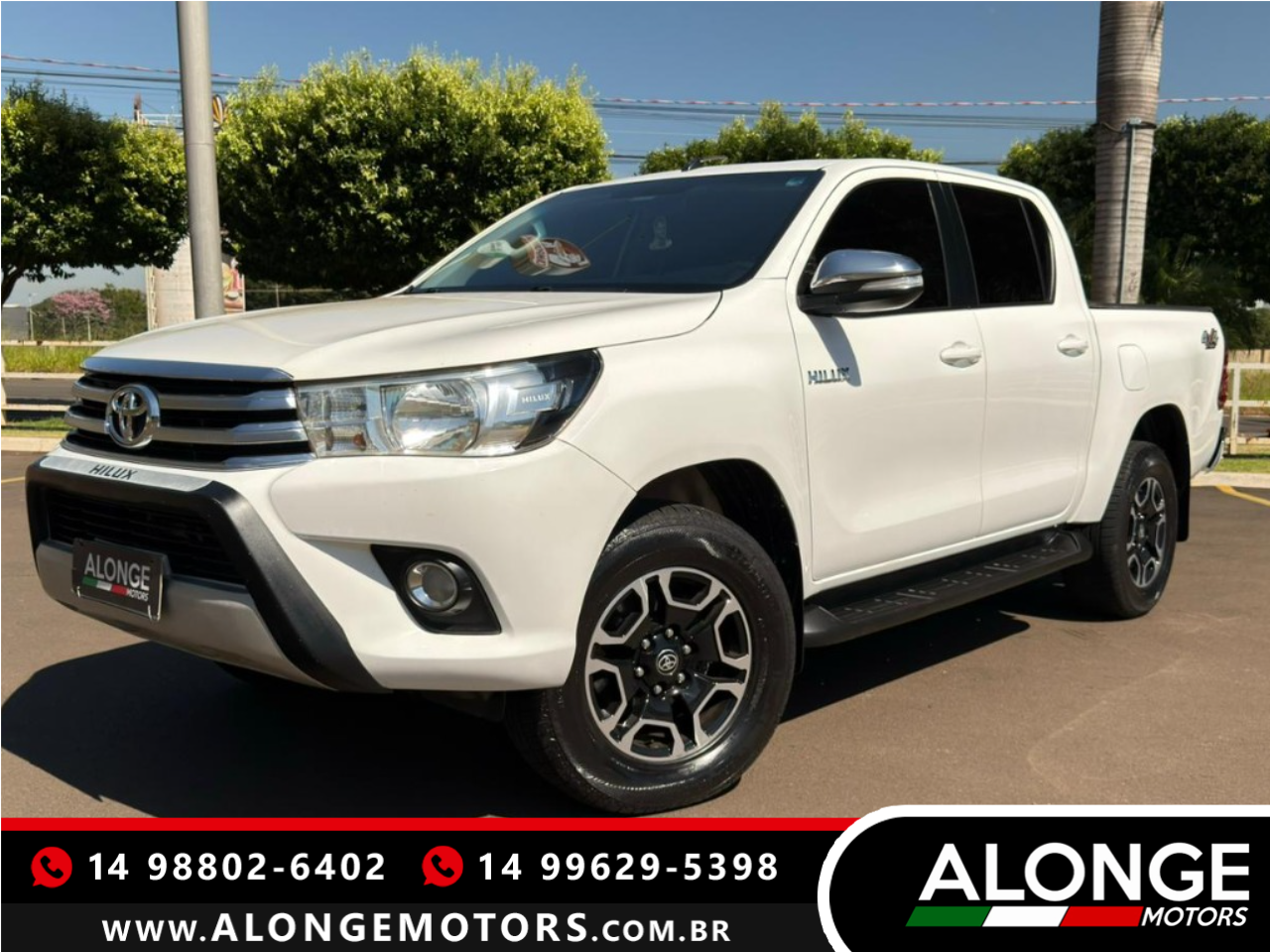 Hilux Caminhonete 2.8 16V SRV 4X4 DIESEL CABINE DUPLA AUTOMÁTICO