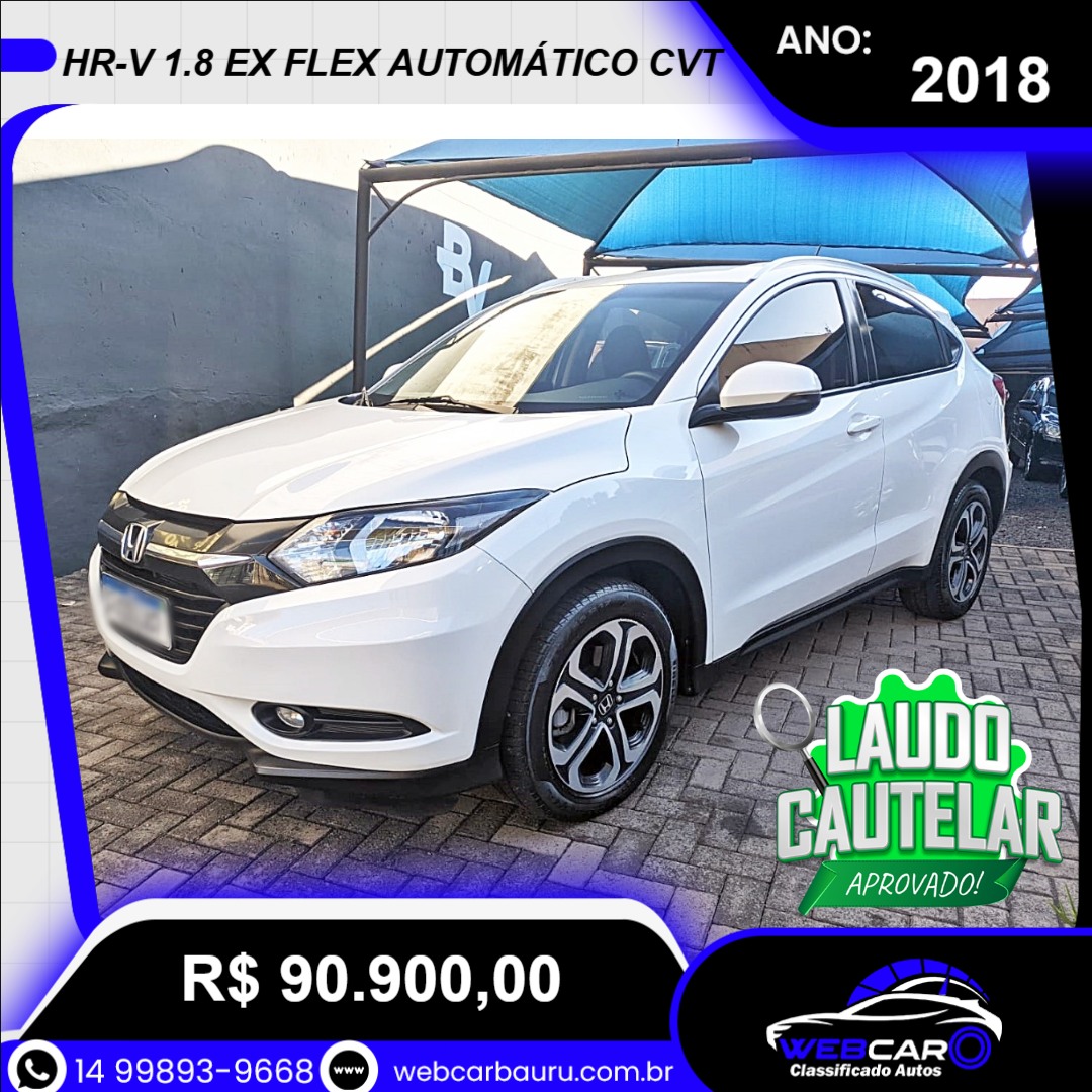 HR-V 1.8 16V 4P EX FLEX AUTOMÁTICO CVT
