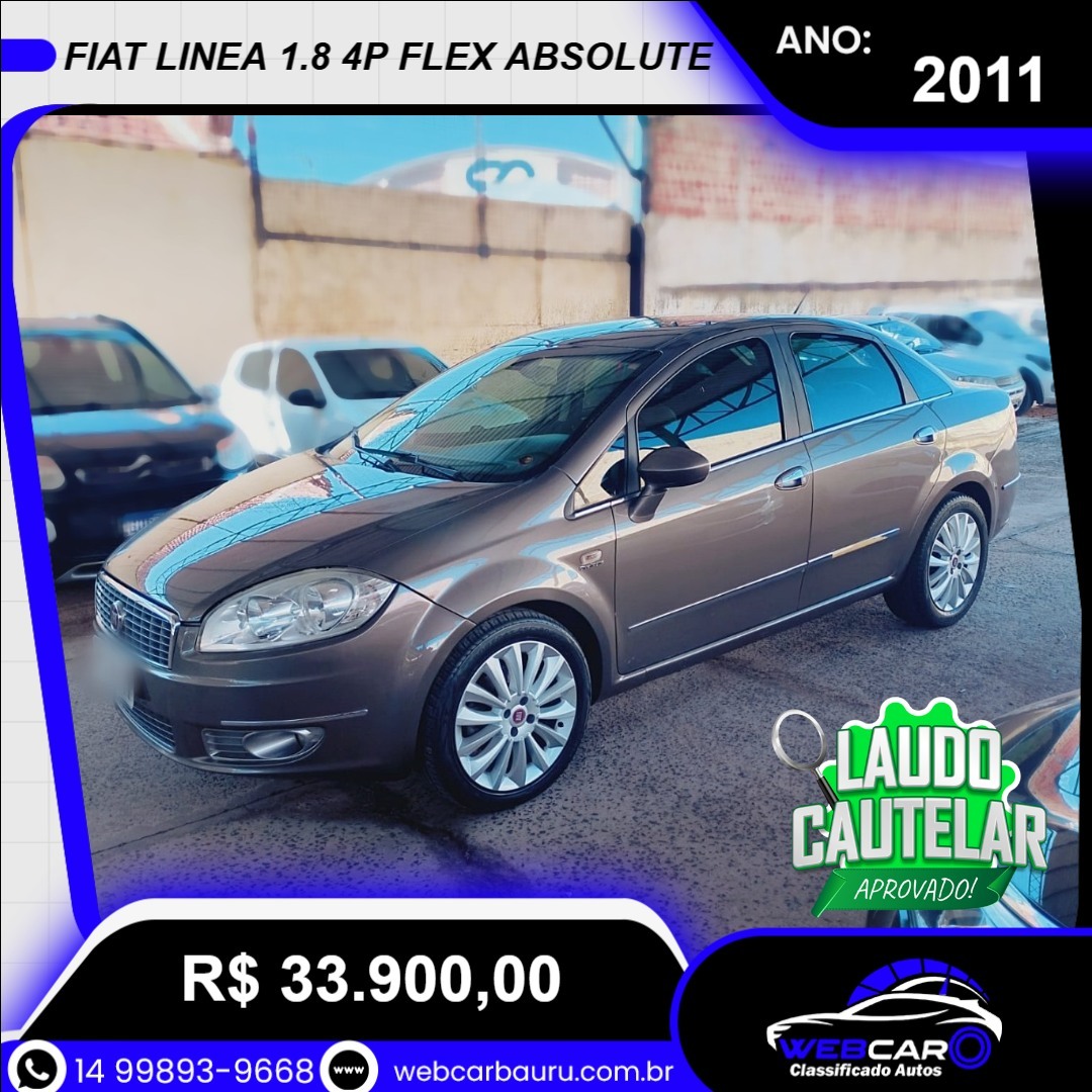 Linea 1.8 16V 4P FLEX ABSOLUTE