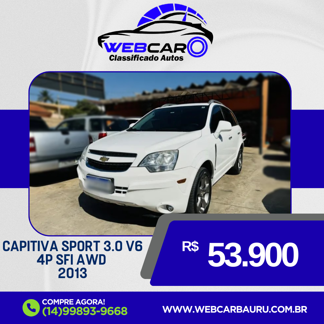Captiva Sport 3.0 V6 24V 4P SFI AWD