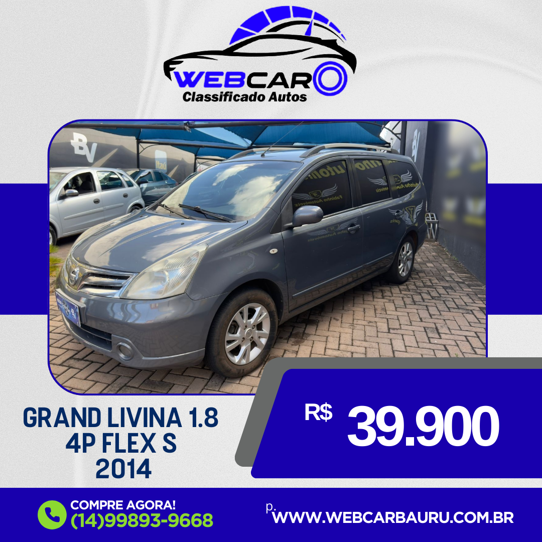 Grand Livina 1.8 16V 4P FLEX S