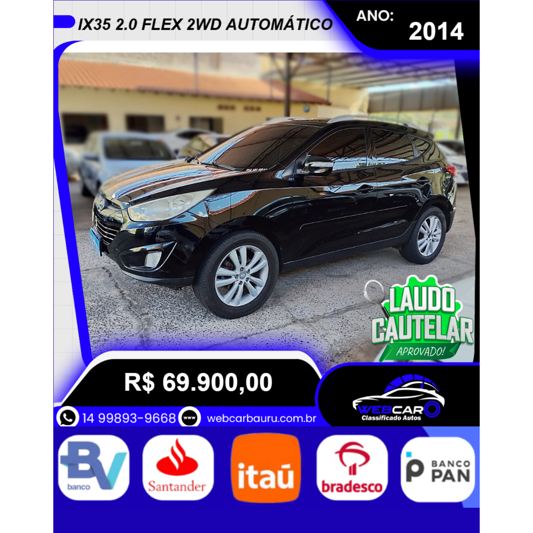 IX35 2.0 16V 4P FLEX AUTOMÁTICO