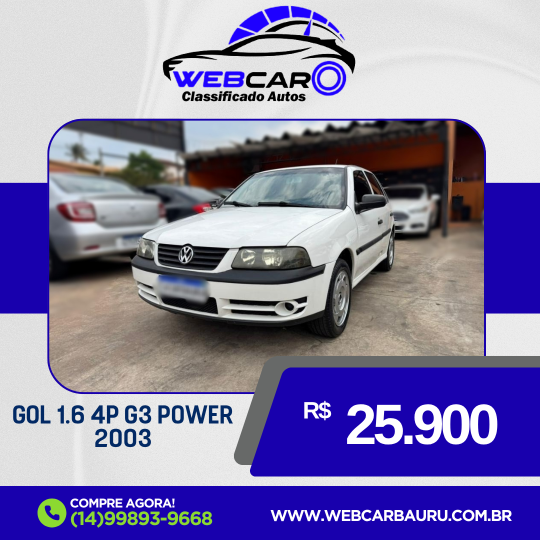 Gol 1.6 4P G3 POWER