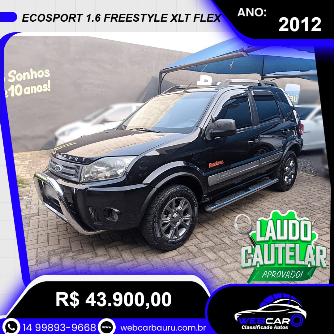 Ecosport 1.6 4P FREESTYLE XLT FLEX