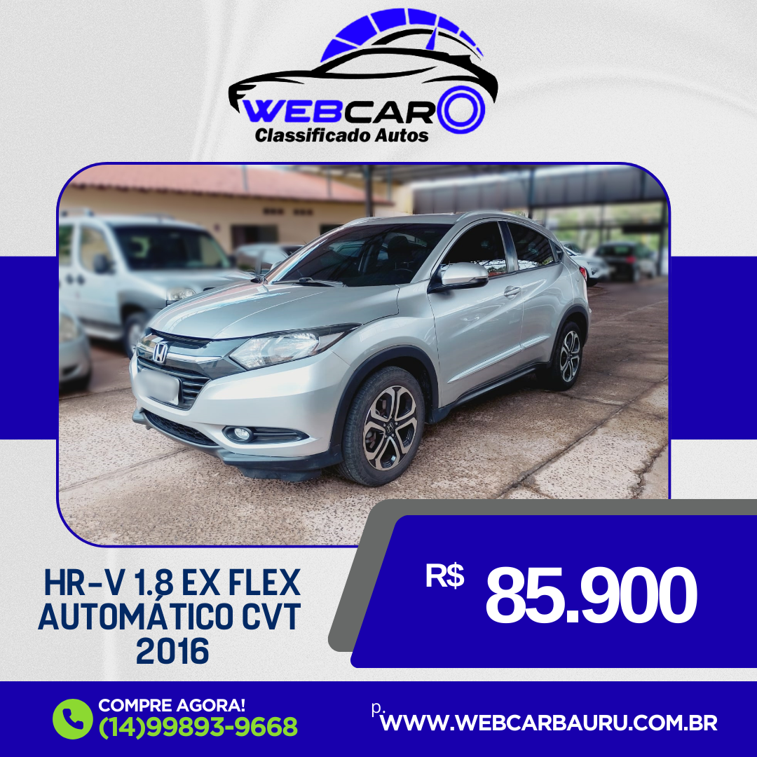 HR-V 1.8 16V 4P EX FLEX AUTOMÁTICO CVT
