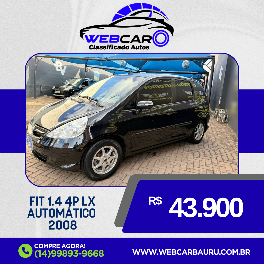 Fit 1.4 16V 4P LX FLEX AUTOMÁTICO