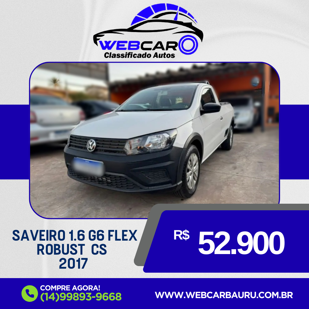 Saveiro 1.6 G6 ROBUST FLEX