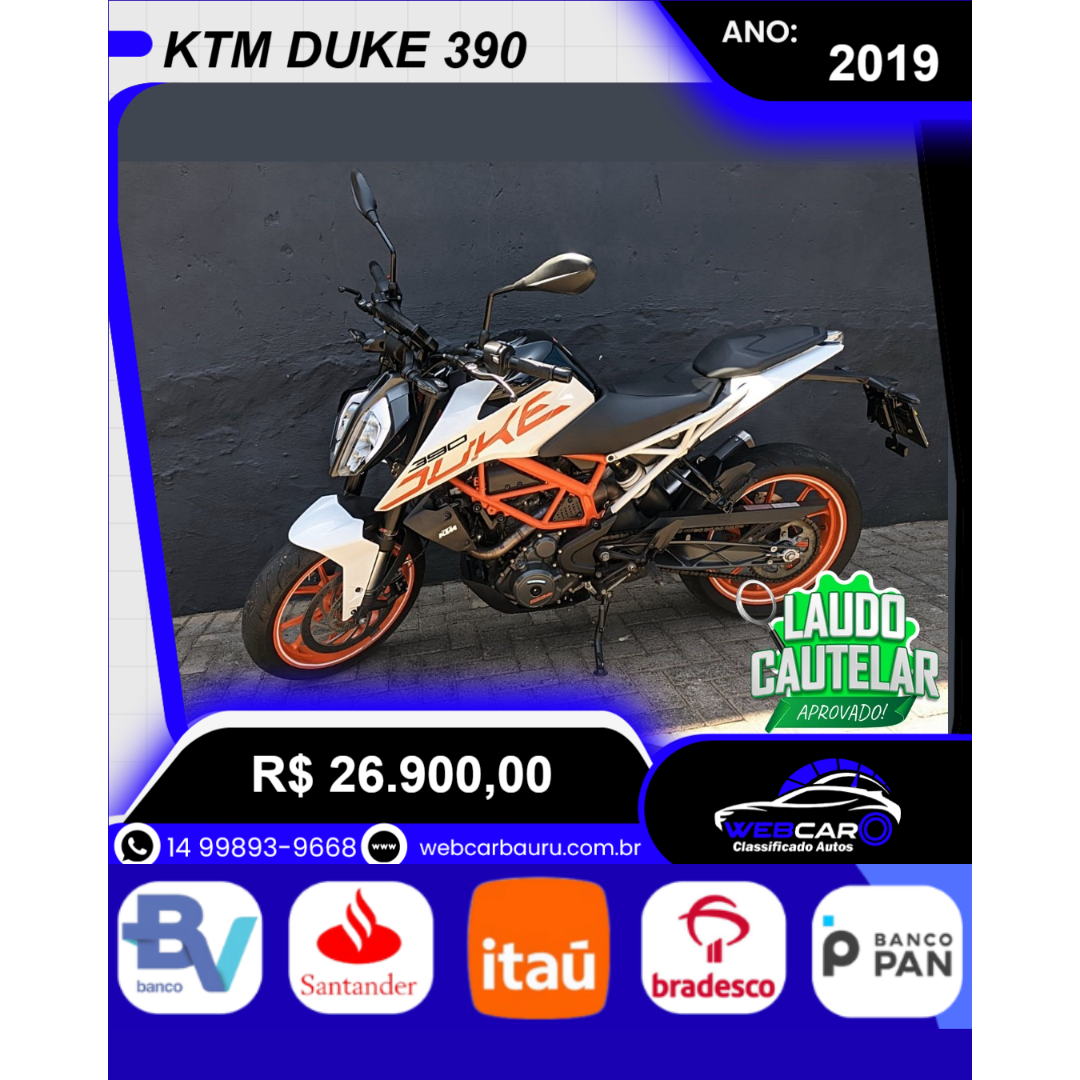 390 Duke Modelo sem Versão