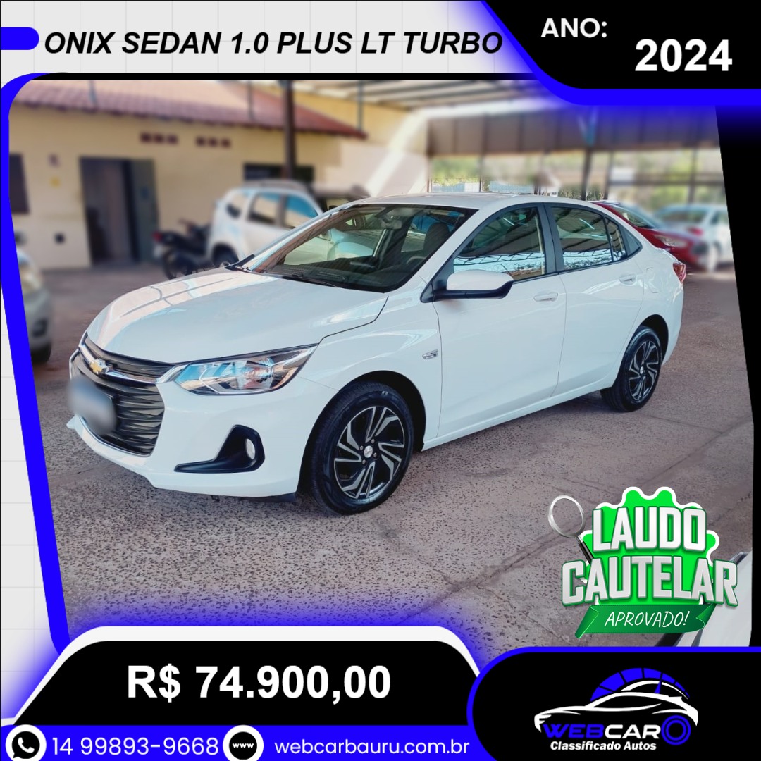 Onix Sedan 1.0 4P FLEX LT PLUS TURBO