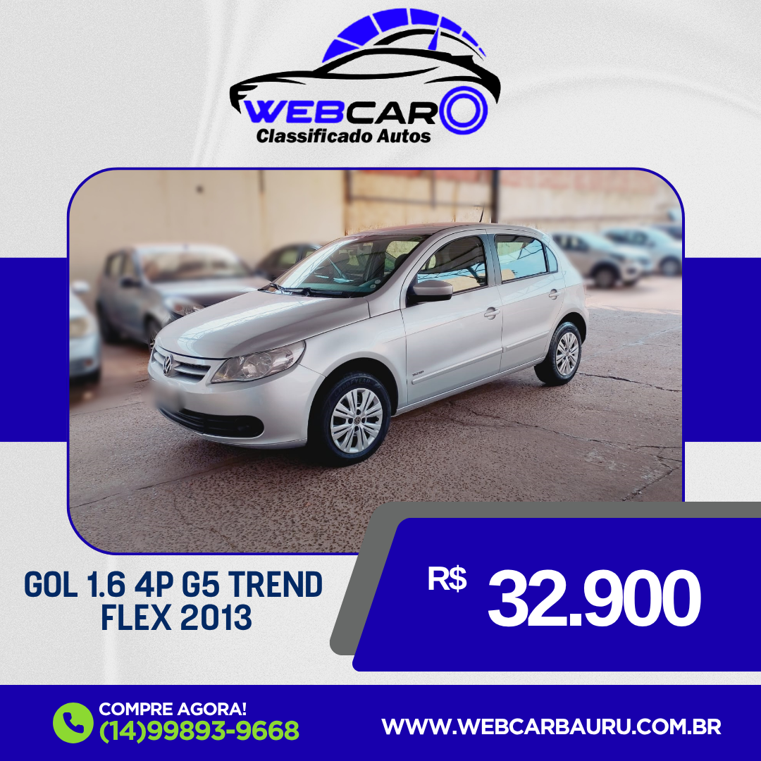 Gol 1.6 4P G5 TREND FLEX