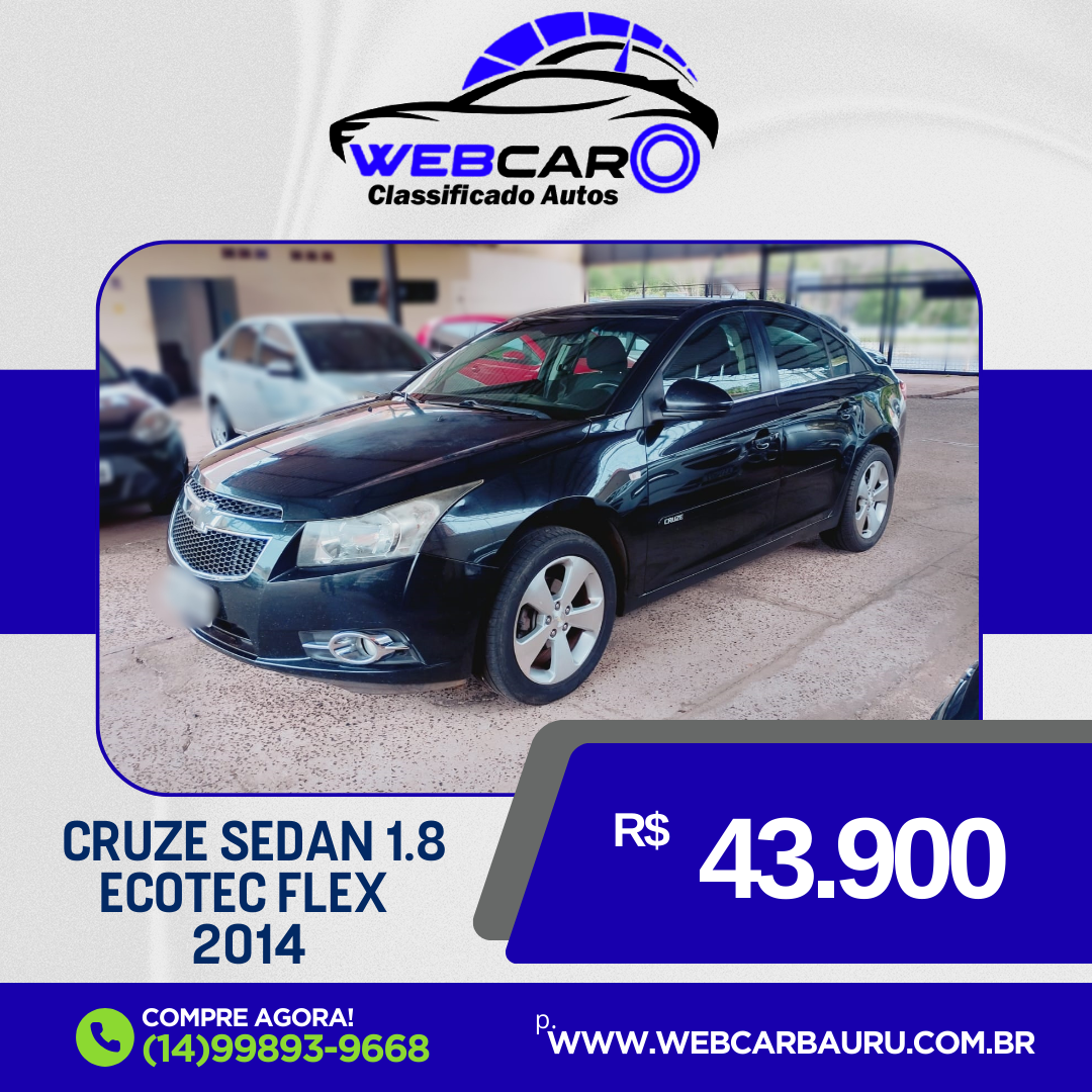 Cruze Sedan 1.8 16V 4P LT ECOTEC FLEX