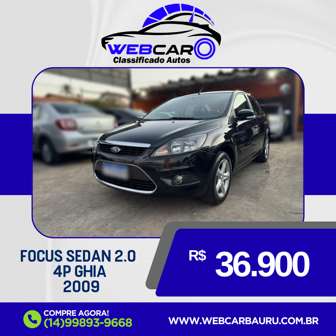 Focus Sedan 2.0 16V 4P GHIA